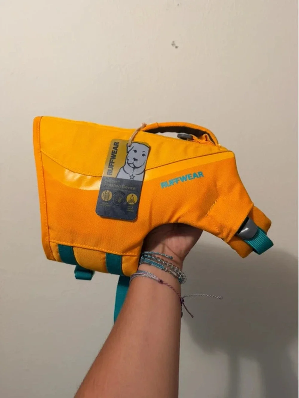Ruffwear dog float coat